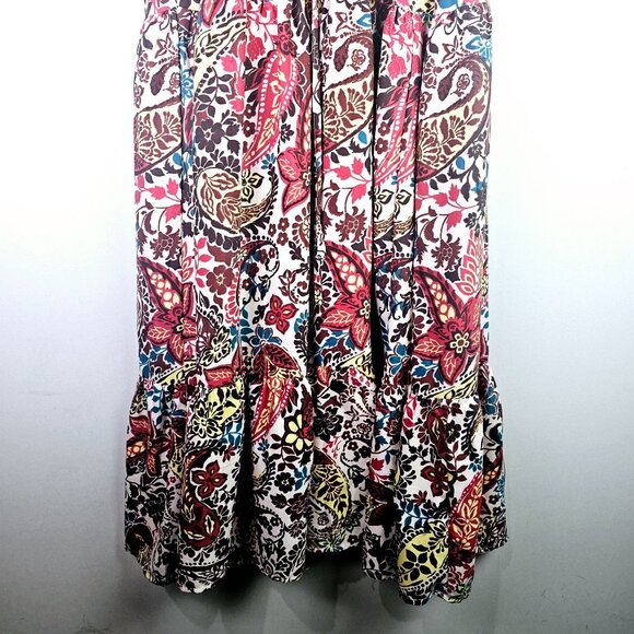 Brand of Gypsies BOG Collection Stretchy Strap Tiered Maxi Summer Dress, Sz M - Picture 5 of 11